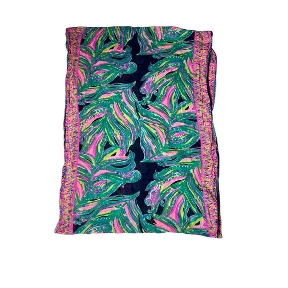 Lilly Pulitzer Lightweight Cotton Infinity Scarf - Picture 2 of 4